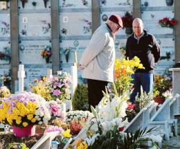 Razzia di fiori e vasi al cimitero
