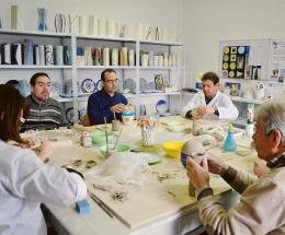 Lavorare la creta, il laboratorio