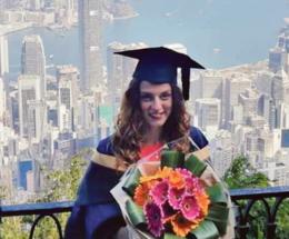 Una polesana tra i laureati del Politecnico di Hong Kong