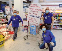 Ecco i carrelli della solidarietà