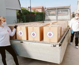 Raccolti trenta quintali di alimenti per chi è in difficolta'