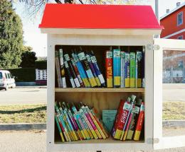 Una casetta per il book crossing