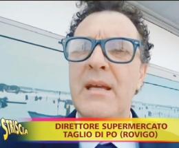 Direttore e dipendenti dell’Alìper ripuliscono il canale vicino al supermercato