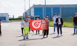 I lavoratori di Geodis in sciopero, rischio chiusura
