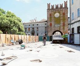 Il chiosco adesso non esiste più