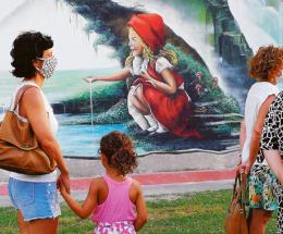 Un murales d’autore al parco