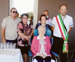 105 candeline: Auguri nonna Silvia