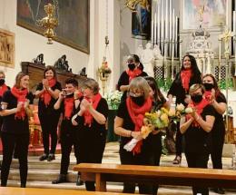 Il coro di Bottrighe ha “esordito” nella chiesa di Martellago