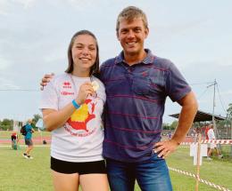Maya Maldina vince il titolo regionale di getto del peso