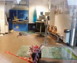 Donada, ufficio postale ancora chiuso dopo due settimane dall'assalto
