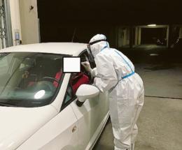 Tamponi, torna il drive in dopo lo stop per covid