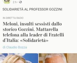 Professore rodigino offende la Meloni su Fb