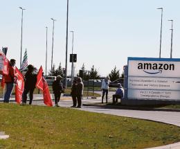 Lo sciopero non ferma Amazon