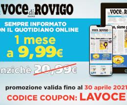 La Voce, un mese a un prezzo speciale