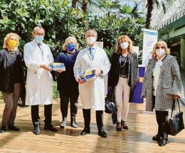 Due tablet regalati all'ospedale 