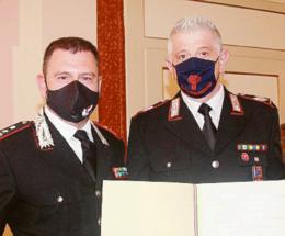 Il carabiniere Fortunato nominato cavaliere al merito