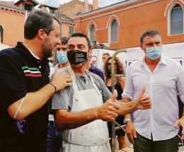 Salvini: “Noi difendiamo la pesca e l’agricoltura”