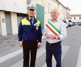 Il benvenuto al nuovo comandante