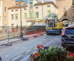 Piazza Risorgimento, il grande cantiere sul liston avanza
