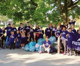 La citt&agrave; ripulita dai mozziconi: erano oltre 7mila