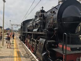Il treno storico a vapore arriva a Chioggia 