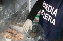 Sequestrate oltre 9 tonnellate di pesce congelato... sospetto