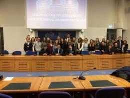 Gli studenti del Cur a Strasburgo