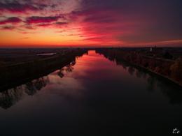 Un tramonto davvero spettacolare: e le foto sono splendide!