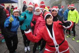 La carica dei 500 Babbi Natale