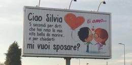 Un amore così... grande. Alla fine Silvia ha detto sì