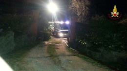 Gigantesco falò: nella notte in fiamme oltre 100 quintali di legna