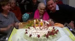 Nonna Martina spegne 104 candeline