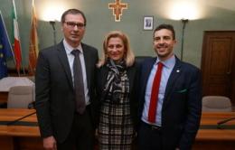 Antonietta Giacometti, candidata della Lega, si presenta