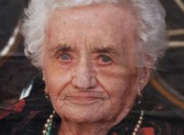 Il commosso saluto a zia Dede, 103 anni