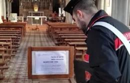 Beccato e denunciato il ladro sacrilego