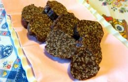 Salame di cioccolato al riso soffiato