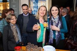 In tanti all'inaugurazione<br/> della sede elettorale di Nadia Romeo