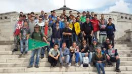 Gli studenti dell'Enaip sul Grappa <br/> per ricordare la Grande Guerra 