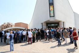 Un migliaio per l'addio a Tamburini <br/> presenti anche gli allievi del Venezze
