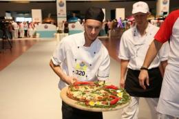 Il giovane pizzaiolo Mirko Boniolo <br/> quinto ai mondiali di pizza a Parma 