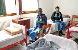 Procedure antiscabbia in questura <br/> dopo le visite mediche ai migranti