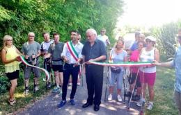 Inaugurato il percorso <br/> dedicato alla camminata sportiva