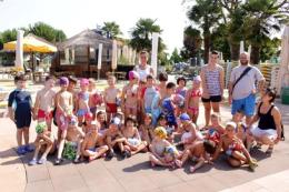Una bella festa in piscina <br/> per i bambini della scuola "Sichirollo"