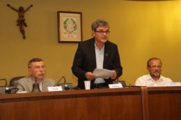 Presentato il programma di Bergamin <br/>  armi e Passante, scontro in aula