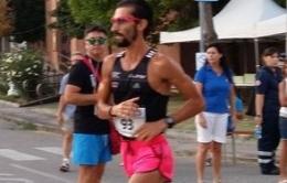 Rudy Magagnoli cala il tris <br/> il ferrarese esulta alla corsa di Buso