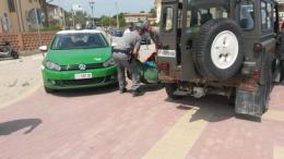 Controlli della Forestale a Rosolina <br/> per contrastare il commercio abusivo