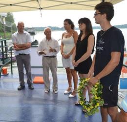 Gli appassionati della pesca <br/> per ricordare Bertino Migliari