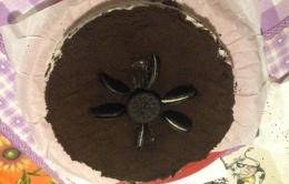 Cheesecake fredda <br/> con i biscotti americani Oreo 