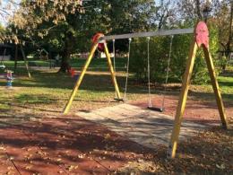 Villa Giglioli, parco per tutte le età<br/> nuovi giochi per i bambini