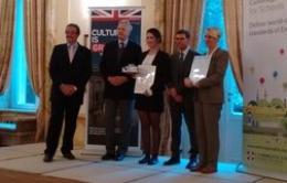 Anna Cuberli premiata <br/> nell'ambasciata britannica